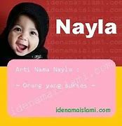 Nayla Zahra Artinya