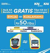 Tiket Kereta Api Kualanamu Ke Binjai